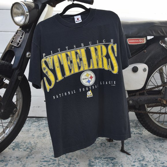 Vintage 1990's Pittsburgh Steelers T-Shirt - Picture 1 of 8